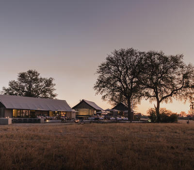 Camp Hwange & Linkwasha at sunset, Zimbabwe, perfect for an African photo safari.