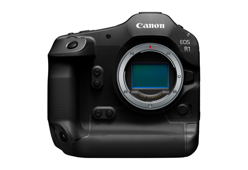 Canon EOS R1 camera, essential gear for African photo safari. High-performance camera for wildlife photography.