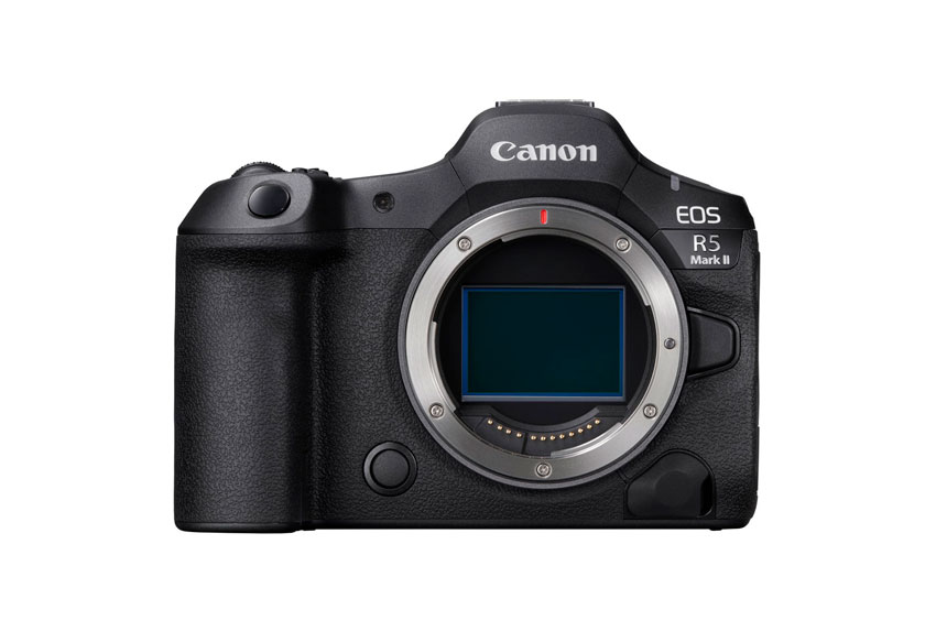 Canon EOS R5 Mark II camera, essential photo safari gear for African adventures.