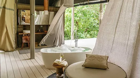 Time and Tide Chinzombo safari suite in South Luangwa National Park